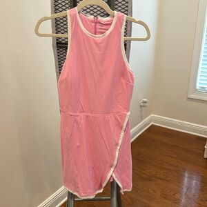 All in motion pink white tennis dress size small worn 1x